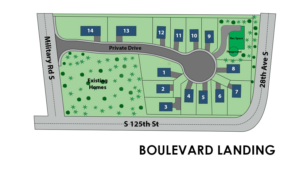 boulevard-landing site plan