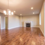 hardwood living room