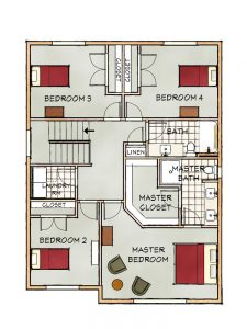 c upper floorplan