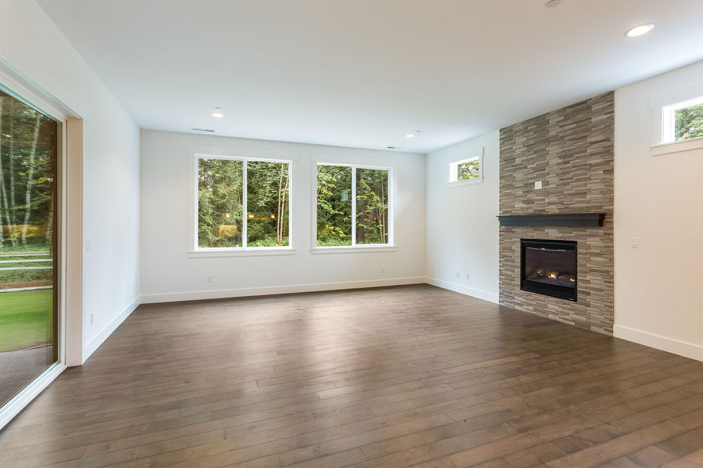 Living Room with Fireplace