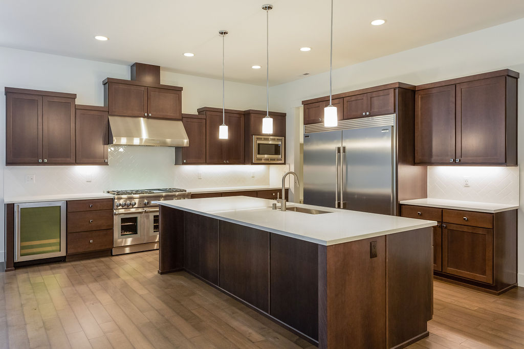 Chef's Kitchen with Stainless Appliances