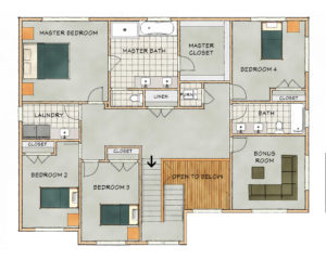 Upper Floorplan