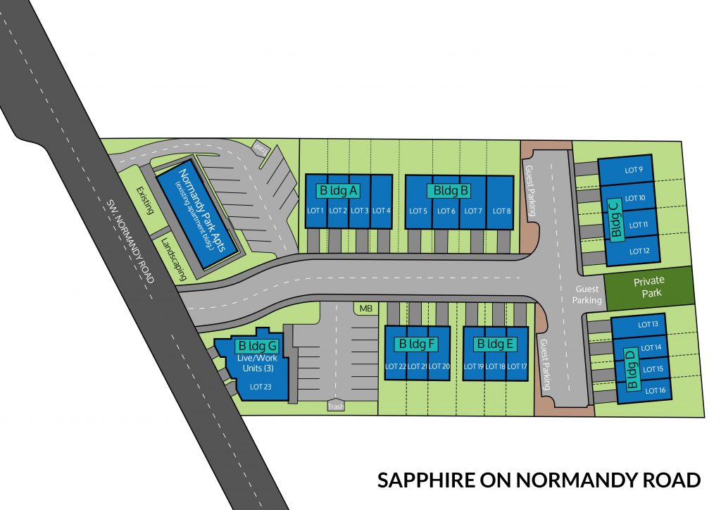 Normandy Site Plan