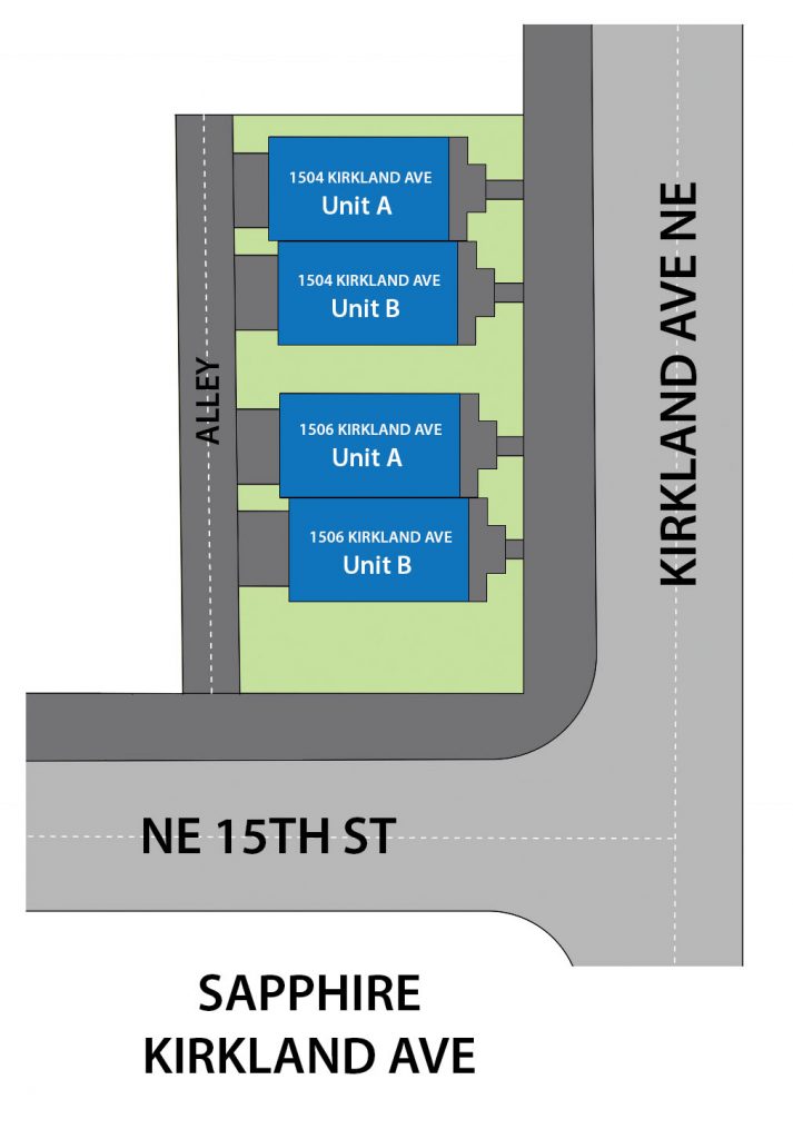 Plat Map Kirkland ave