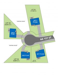 NE 1st site plan