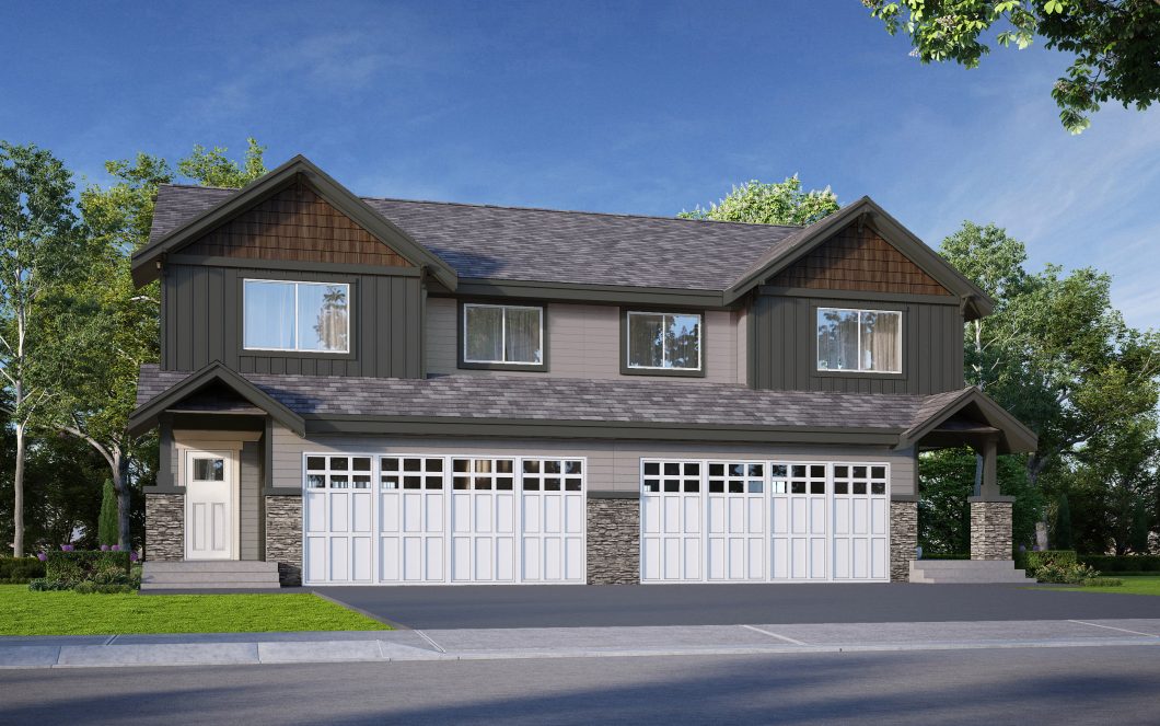 Gray exterior