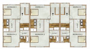 building upper floorplan