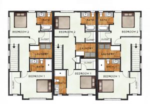 14th Ave S Upper Floorplan